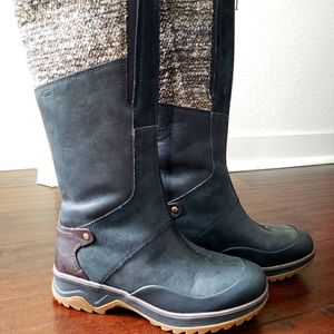 Merrell Eventyr Cuff Waterproof Women Tall Zip Up Leather Boots